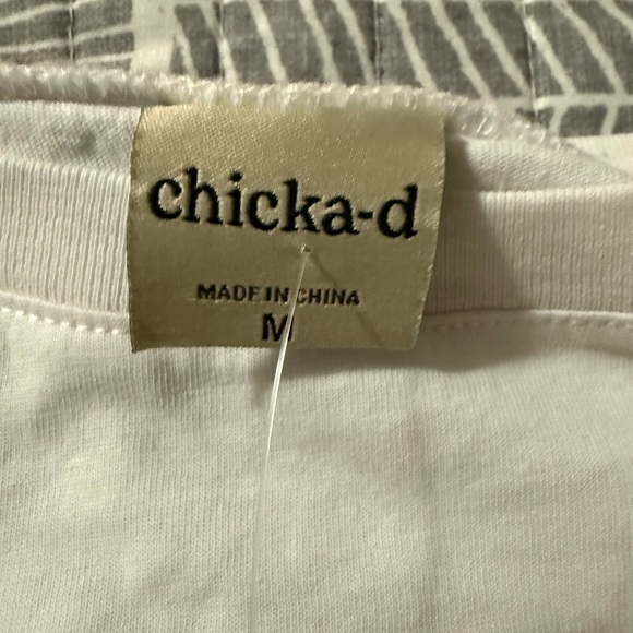 Chicka-D White Drop Shoulder Long Sleeve Georgia Bulldogs Shirt - Size M - Picture 4 of 6